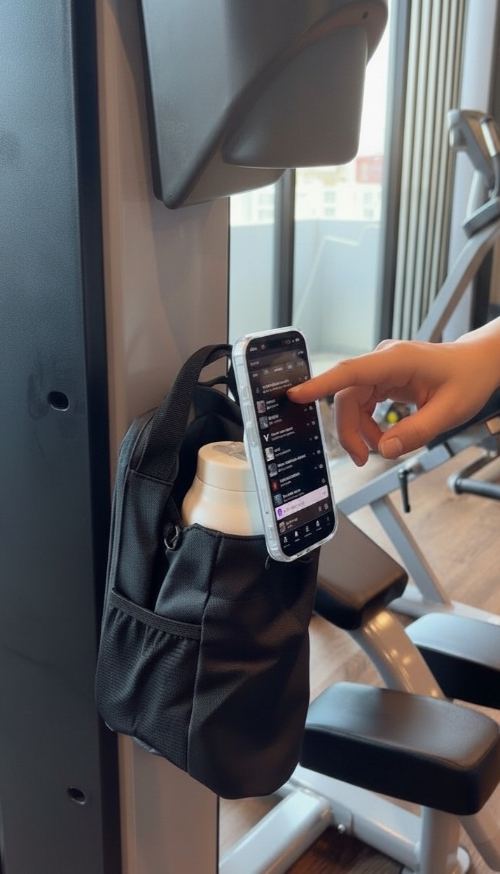 Magnetic gym bag กระเป๋าฟิตเนสแม่เหล็ก - StrengTH